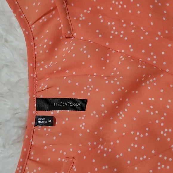 Maurices Coral Sleeveless Blouse - Picture 3 of 5
